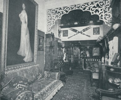 'One of the Reception Rooms at the Sandow Institute',c1898. Artist: Unknown.