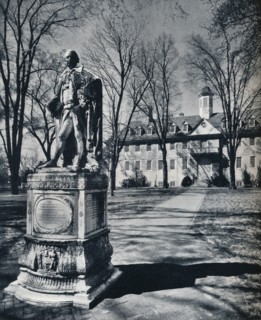'The College of William and Mary', c1938. Artist: Unknown.