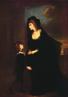 'Mrs. Siddons and her Son in the Tragedy of Isabella', 1784. Artist: William Hamilton.