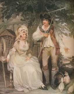 'The Farmyard', c1797. Artist: William Nutter.