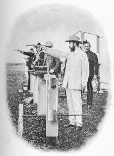 'Mr. Winans Shooting At Bisley', c1903, (1903). Artist: Allen Hastings Fry.