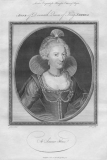 Anne of Denmark, Queen of King James I, 1786.  Artist: Anon.