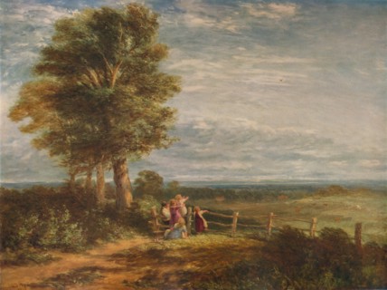 'The Skylark', 1849. Artist: David Cox the elder.