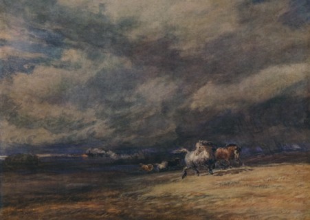 'The Night Train', 1849. Artist: David Cox the elder.