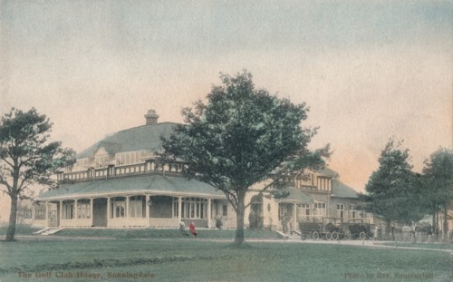 'The Golf Club House, Sunningdale', c1910. Artist: Unknown.