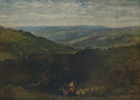 'In the Park, Bolton Bridge', c1852. Artist: David Cox the elder.