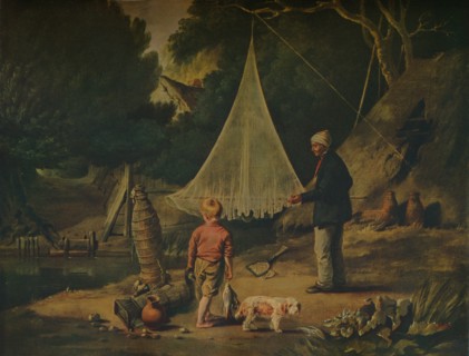 'The Eel Catcher', 1812. Artist: Edmund Bristow.
