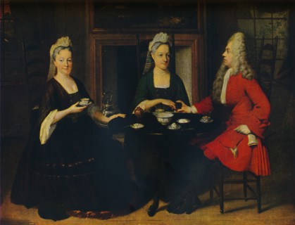 'Conversation Piece', c1735. Artist: Jan Maurits Quinkhard.