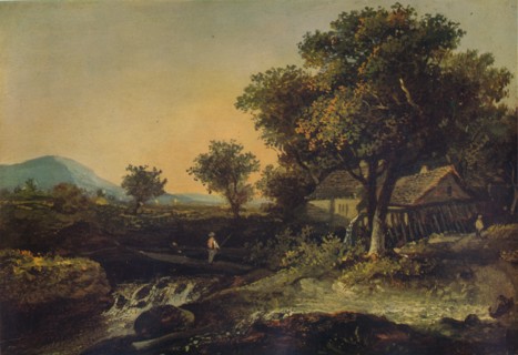 'An Old Mill', c1840. Artist: James Arthur O'Connor.