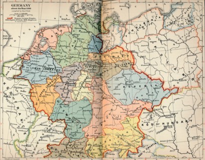 'Germany about the Year 1000', c1906, (1907). Artist: Karl Wolf.