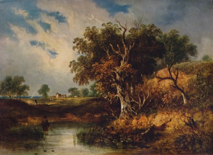 'Landscape', 1855. Artist: Samuel David Colkett.