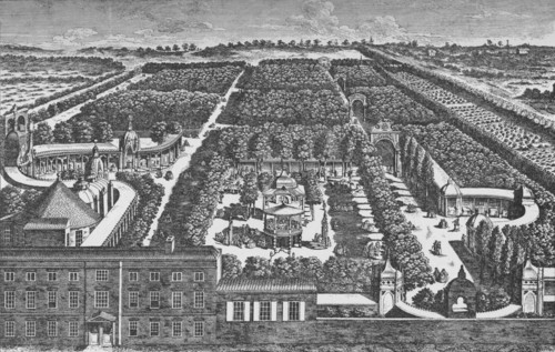'A General Prospect of Vauxhall Gardens', c1756, (1912). Artist: Samuel Wale.
