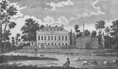 'A Gentlemen's Seat on Stockwell Common', 1792, (1912). Artist: Unknown.