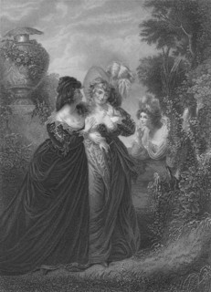 Act III Scene i from Much Ado About Nothing, c19th century. Artist: Unknown.