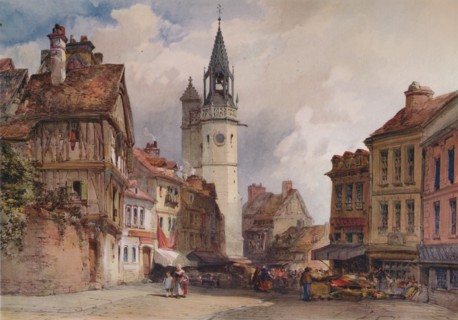 'Evreux', c1855. Artist: William Callow.