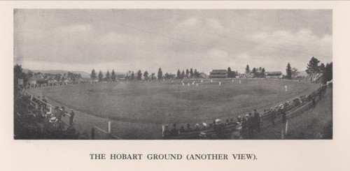The Hobart Cricket Ground, Tasmania, Australia, 1912. Artist: Unknown.