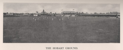 The Hobart Cricket Ground, Tasmania, Australia, 1912. Artist: The Sydney Daily Telegraph.