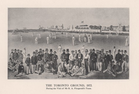 The Toronto Cricket Ground, 1872 (1912). Artist: Unknown.