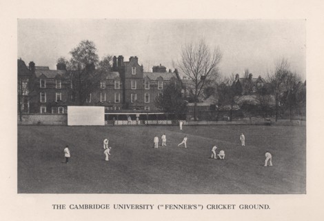 Fenner's, the Cambridge University Cricket Ground, 1912. Artist: Sports and General.