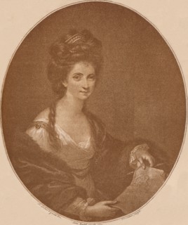 'Portrait of Angelica Kauffman', c1777 (1904). Artist: Francesco Bartolozzi.