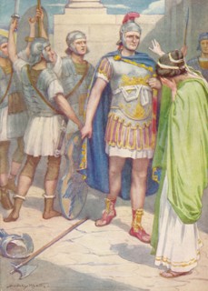 'The grief of the sister of Horatius, c1912 (1912). Artist: Ernest Dudley Heath.
