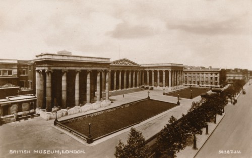 'British Museum, London', c1920.  Artist: Unknown.