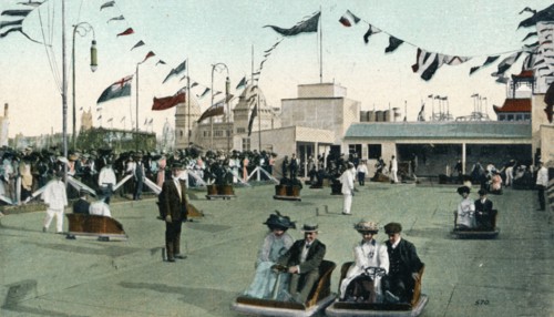 'Witching Waves, Imperial International Exhibition, London, 1909. Artist: Unknown.