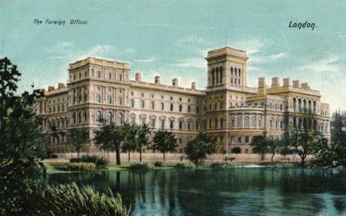 'The Foreign Office, London', c1910. Artist: Unknown.