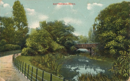 'Battersea Park', c1909. Artist: Unknown.