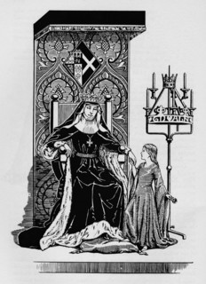 'Duchess of York, and Princess Margaret of Clarence', c1926. Artist: Herbert Norris.