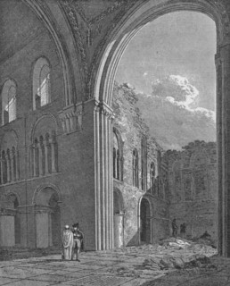 Church of St Bartholomew the Great in West Smithfield, City of London, 1822 (1906). Artist: Unknown.