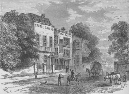 Jack Straw's Castle, Hampstead, London, c1900 (1911). Artist: Unknown.