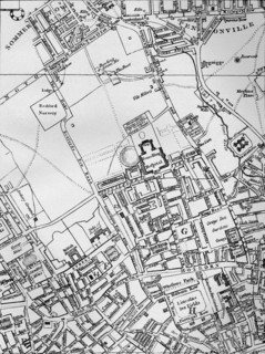 A plan of Holborn, St Giles, and St Pancras, London, in 1800 (1911). Artist: Unknown.