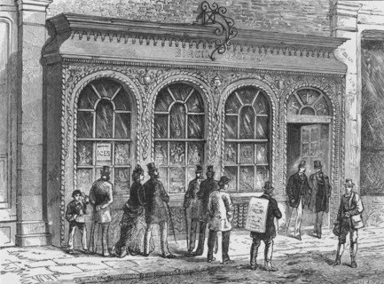 Birch's confectionery shop, Cornhill, City of London, 19th century (1911). Artist: Unknown.