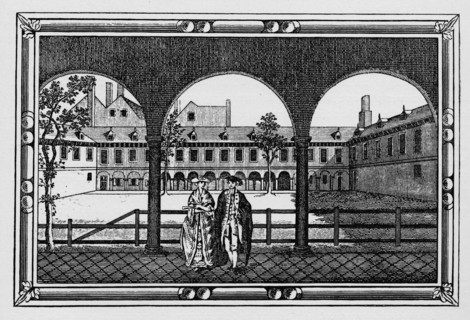 Gresham College, City of London, c18th century (1911). Artist: Unknown.