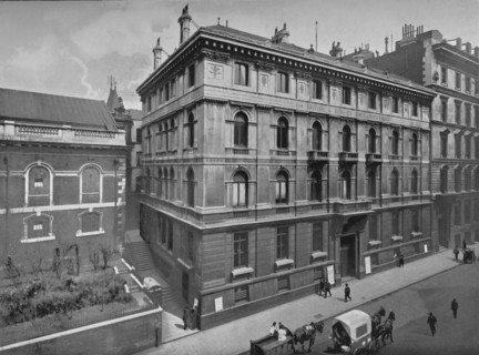 British and Foreign Bible Society House, City of London, c1890 (1911). Artist: Pictorial Agency.