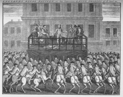 The execution of King Charles I, 30 January 1649, c1735 (1903). Artist: Unknown.