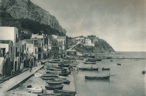 Marina Grande, Capri, Italy, 1927. Artist: Eugen Poppel.