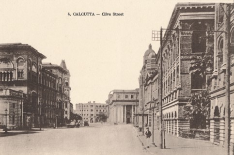 'Calcutta - Clive Street', c1900. Artist: Unknown.