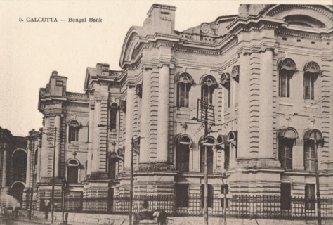 'Calcutta - Bengal Bank', c1900. Artist: Unknown.