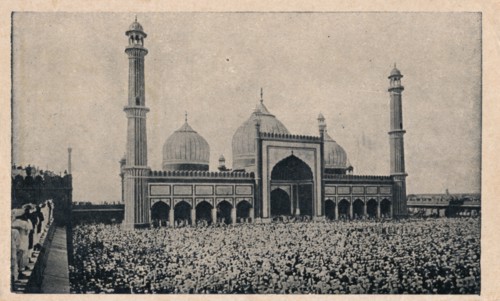 'Jama Masjid, Delhi', c1900. Artist: Unknown.