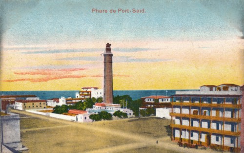 'Phare de Port-Said', c1900. Artist: Unknown.