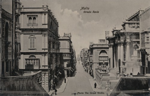 'Malta - Strada Reale', c1900. Artist: Unknown.