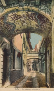 'Orta - Via Giaccomo Giovanetti', c1910.  Artist: Unknown.