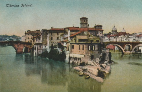 'Tiberina Island', c1900.  Artist: Unknown.