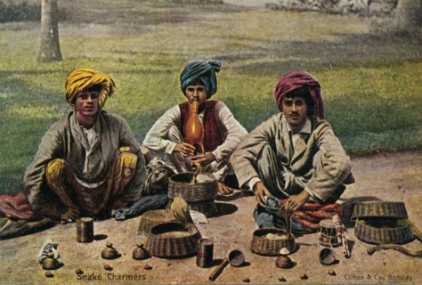 'Snake Charmers', c1910.  Artist: Unknown.