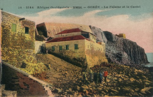 'Afrique Occidentale -Senegal - Gorée - La Falasise et le Castel', c1900.  Artist: Unknown.