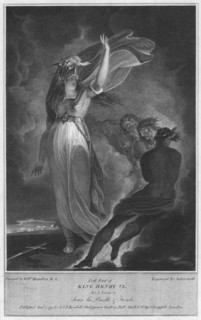 'First part of King Henry VI. Act 5. Scene 4. Joan la Pucelle & Fiends', 1795.  Artist: Anker Smith.