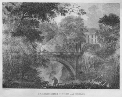 'Barskimming House and Bridge', 1804. Artist: James Fittler.