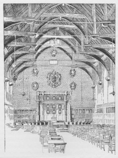 The Westminster Schoolroom, Formerly The Abbot's Dormitory', c1897. Artist: William Patten.